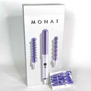Brand New Monat Endless Curls Stying Wand Curling Iron Curling Rod 3 Piece Set